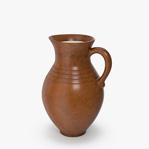 Clay Jug with Milk