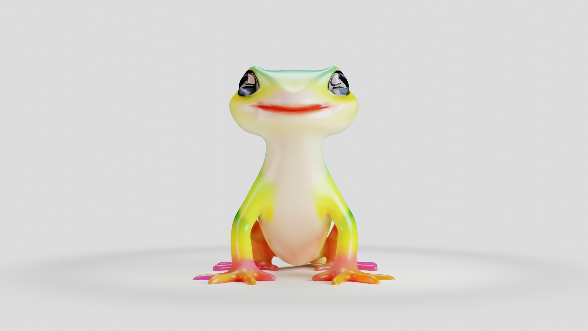 3D Gecko Hero Stylized 3D Lizard Character PBR Game Animation Ready ...