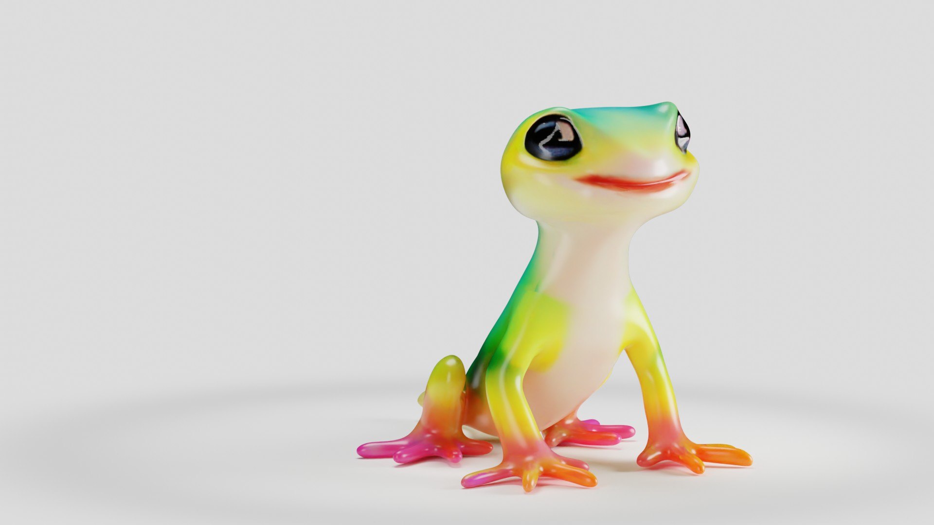 3D Gecko Hero Stylized 3D Lizard Character PBR Game Animation Ready ...
