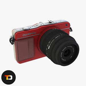 3d model olympus e-pm 2 camera
