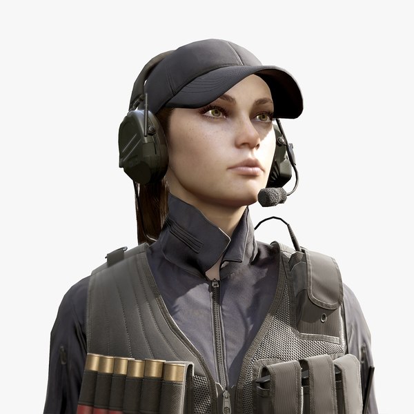 Woman Soldier 3D Models for Download | TurboSquid