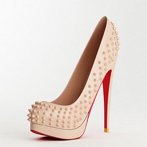 shoe female 3d model