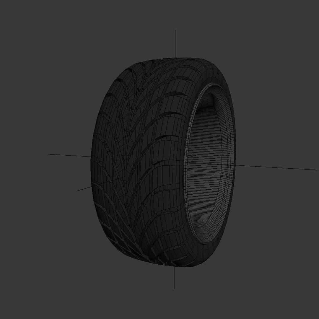 Car Tire Rim Details 3d Model