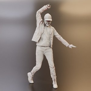 Young Man 3D Scan Model