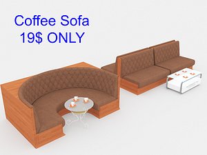 Coffee Sofa Set