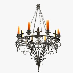 max forged chandelier