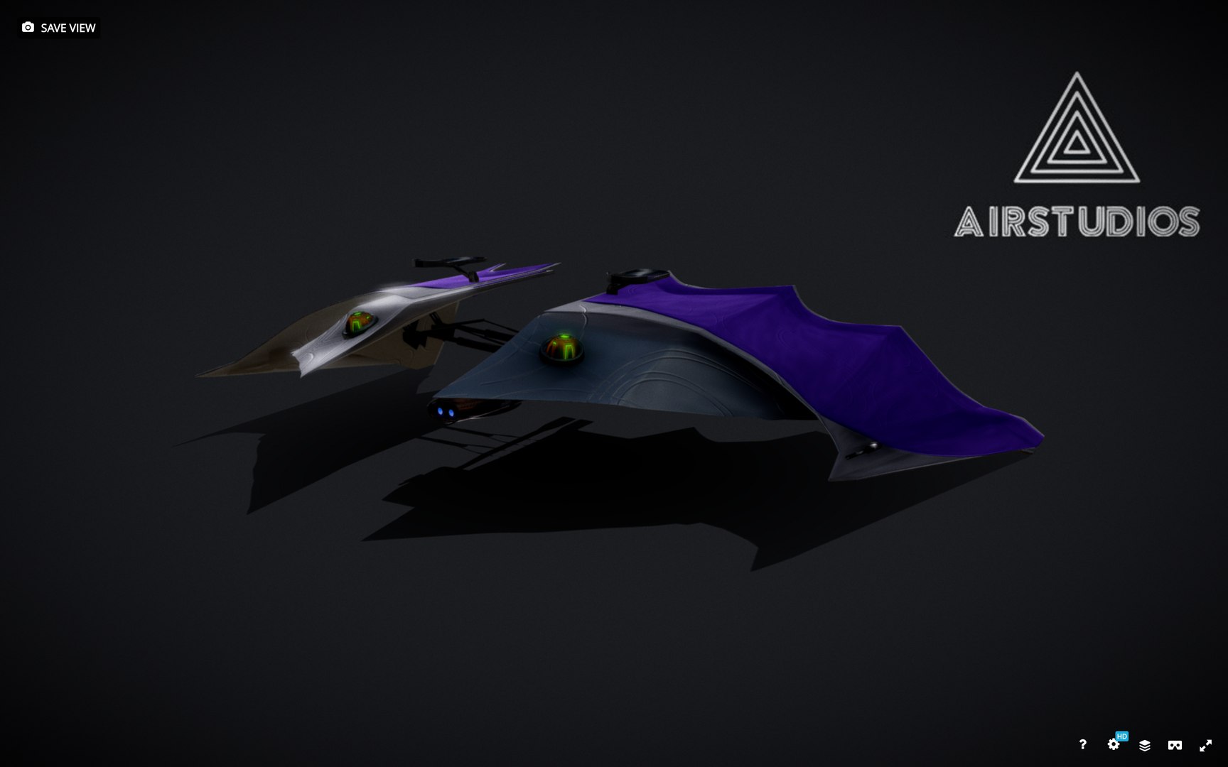 3D Green Goblin Glider - TurboSquid 1887244