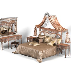 asnaghi classic bed obj