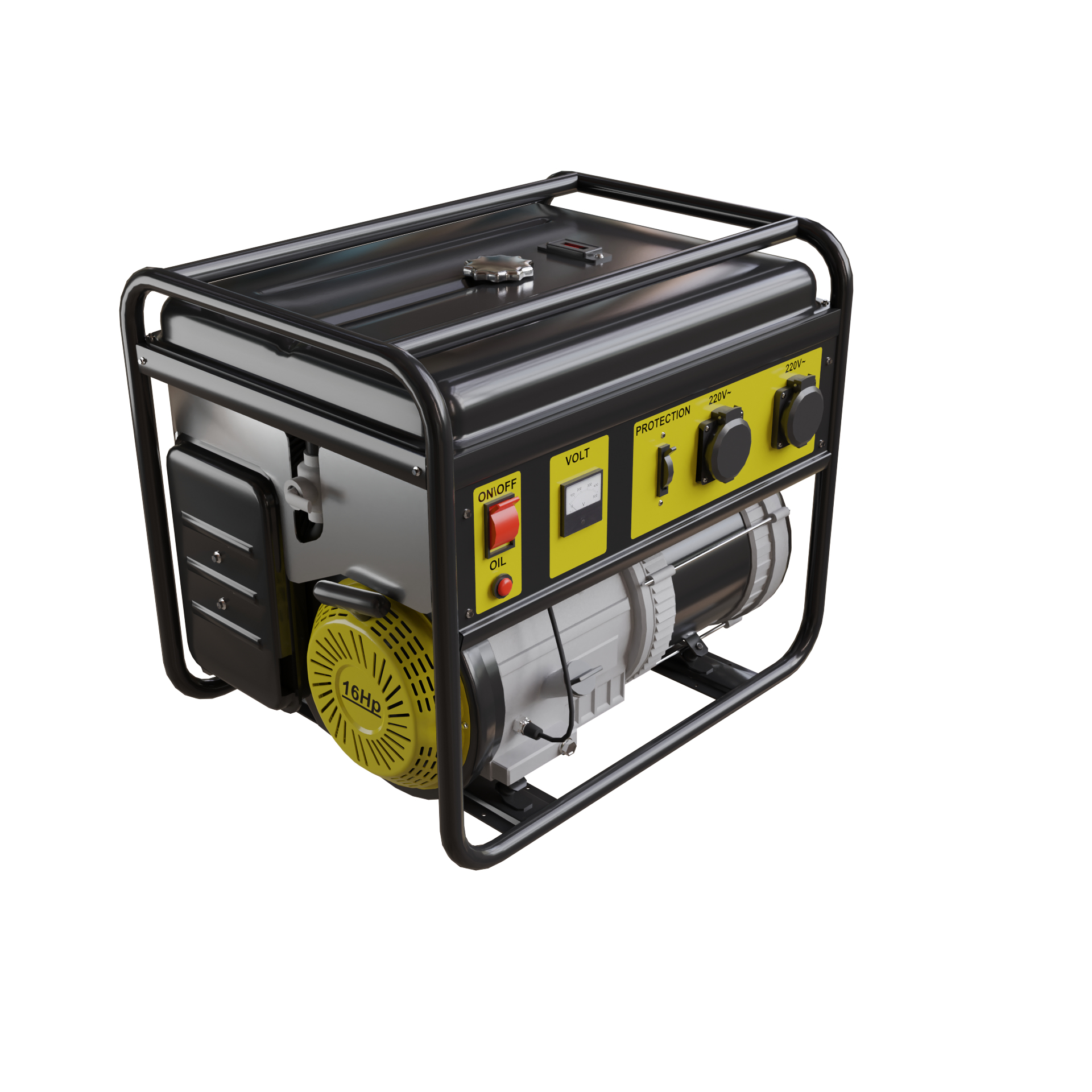 Generator 3D model 3D - TurboSquid 1737265