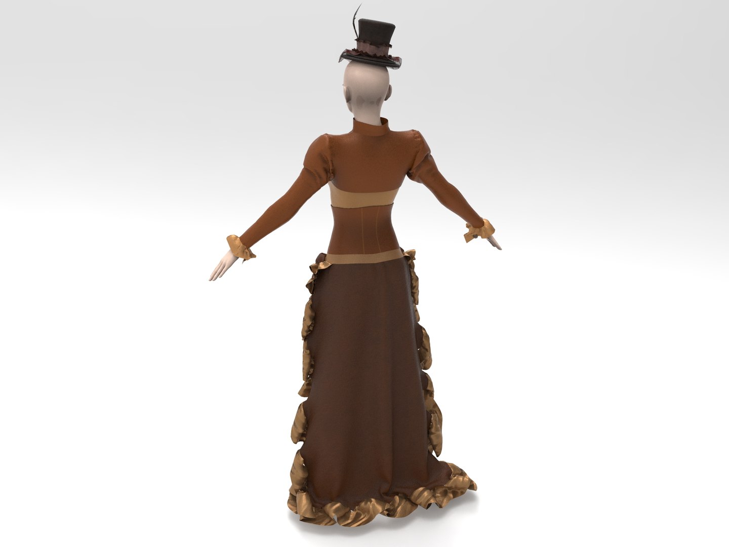Clothing costume fashion model - TurboSquid 1671401