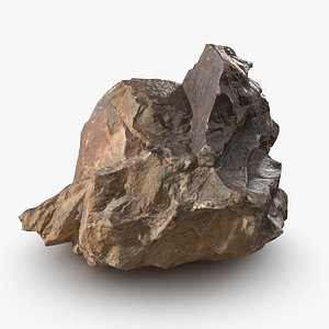 Essential Scanned Rock 06 StemCell 3D model