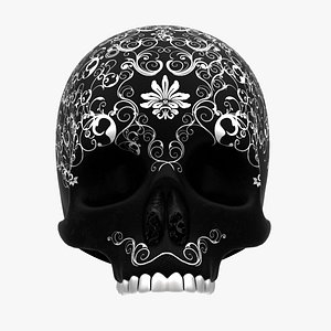 skull head 3d max