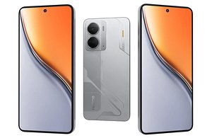 Realme P3 5G Space Silver Low Poly