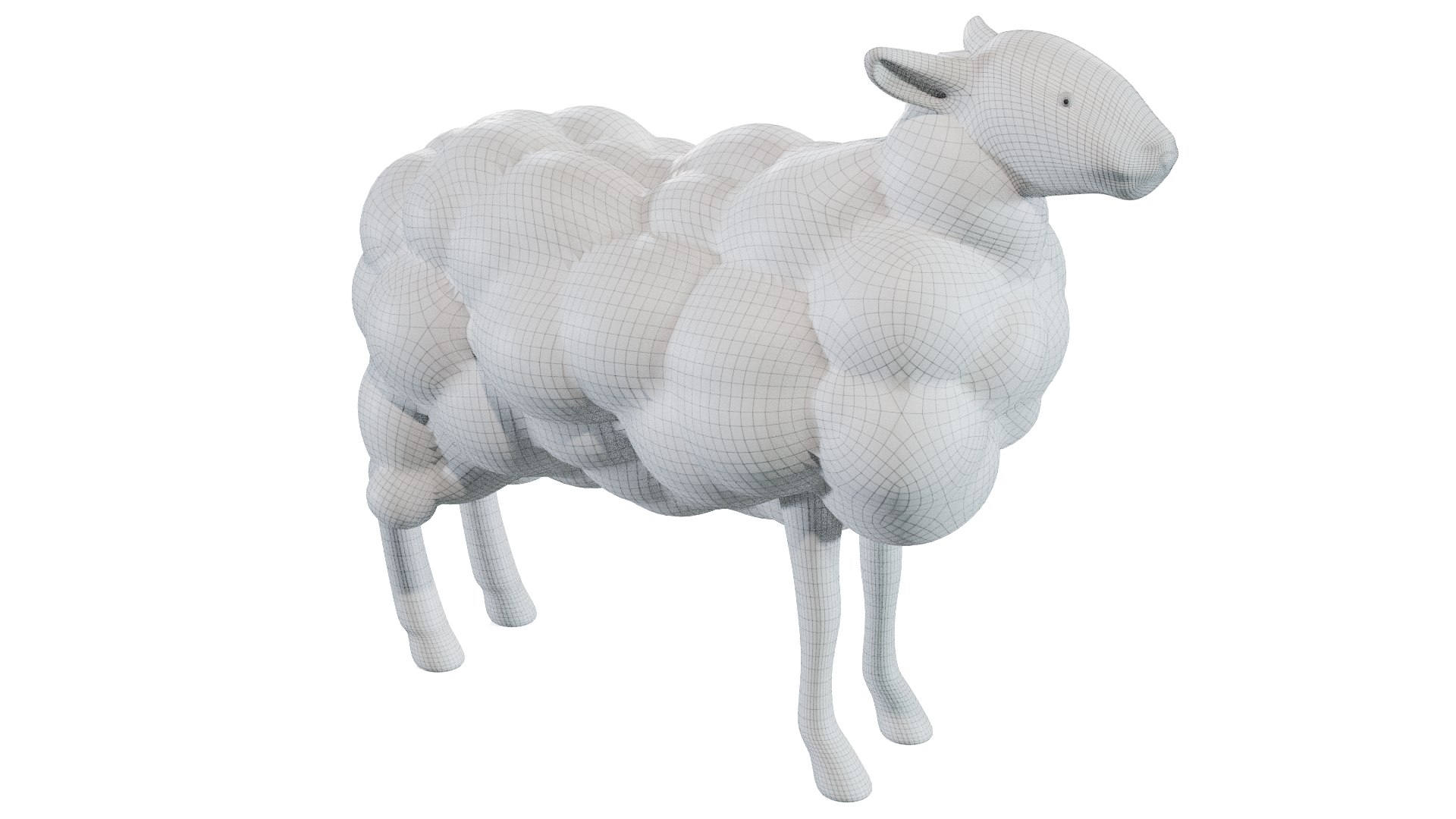 Animal Collection 3D model https://p.turbosquid.com/ts-thumb/Px/kVFUDT/Sz/sheep_wireframe/png/1627803888/1920x1080/fit_q87/a203f7ac0e9b0a615004e20aae96e2fe88a523a1/sheep_wireframe.jpg