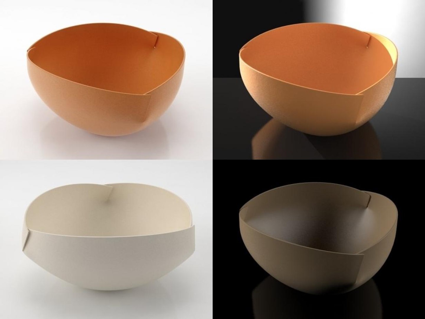 3D folded bowls https://p.turbosquid.com/ts-thumb/Px/q8UwaK/FINvfEO3/foldedbowls_1/jpg/1499270857/1920x1080/fit_q87/c0def63dd33df5dc23d59a0d9a7ba33268013a78/foldedbowls_1.jpg