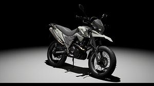 Motorbike TTR125 3D model