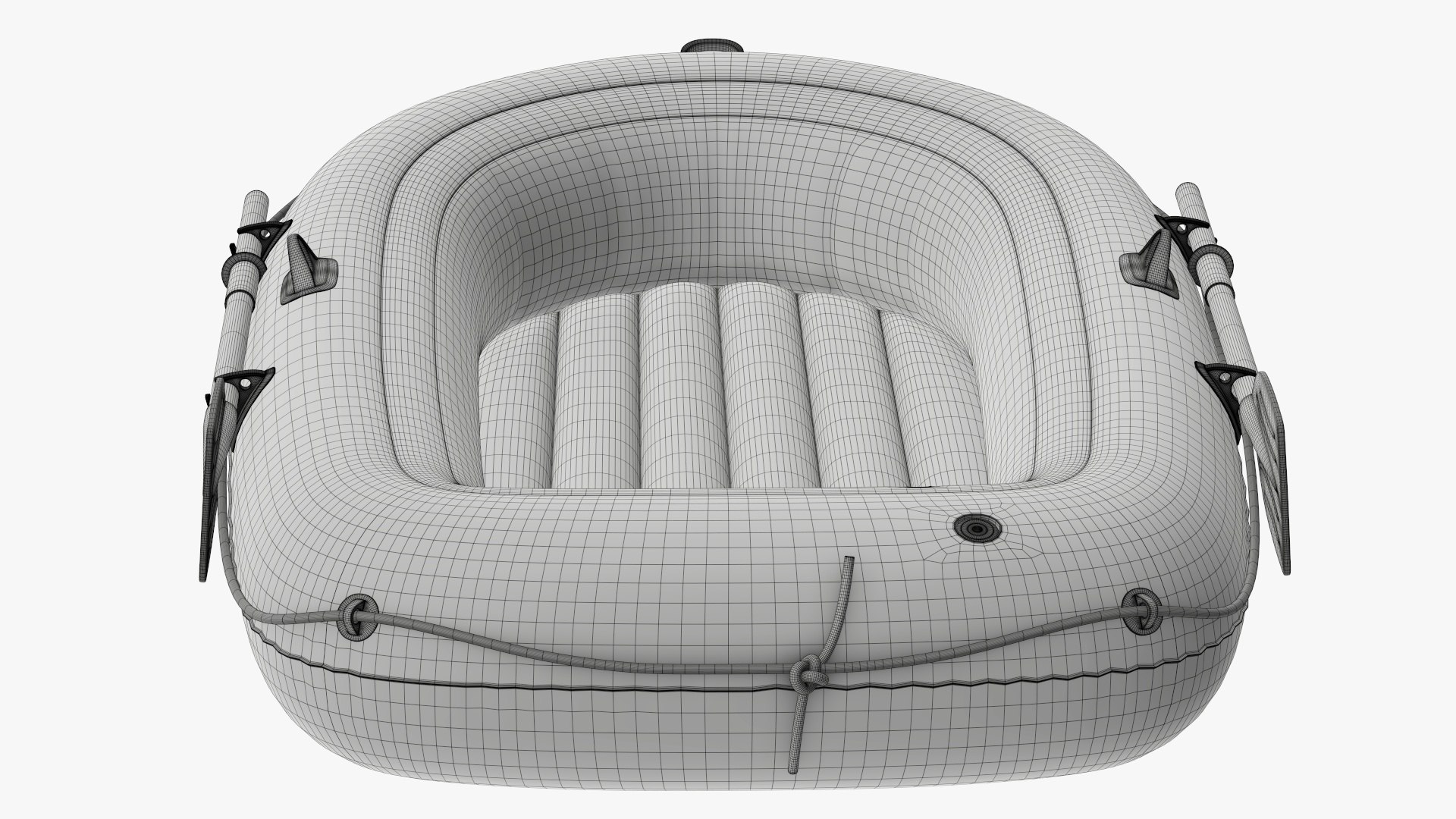 Inflatable Boat Model - TurboSquid 1628944