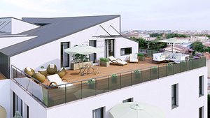 euro terrace 3D