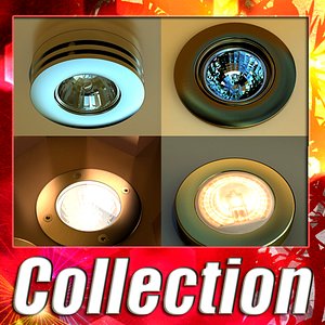 4 Halogen Lamps Collection