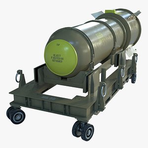 Mark 39 nuclear bomb 3D