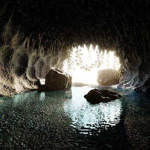 3D Caves model
