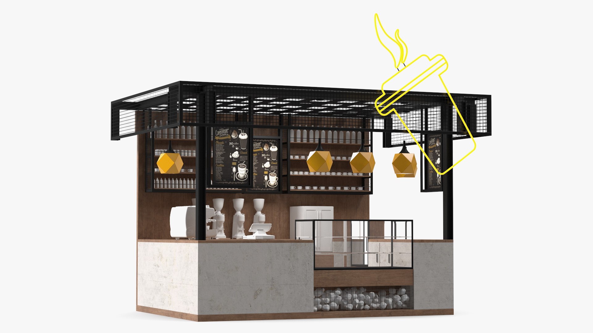 3D Loft Coffee Kiosk https://p.turbosquid.com/ts-thumb/Py/4C062v/Ew/loftcoffeekiosk3dsmodel018/jpg/1673996276/1920x1080/fit_q87/8b41a6278a4cd153485a7ebf7448baaf527c09a6/loftcoffeekiosk3dsmodel018.jpg
