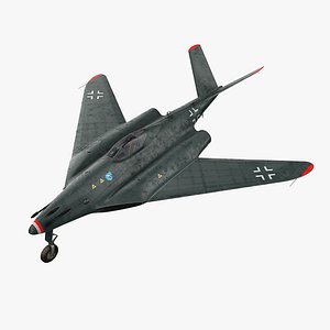 Fighter Aircraft Messerschmitt Me 262 HG III