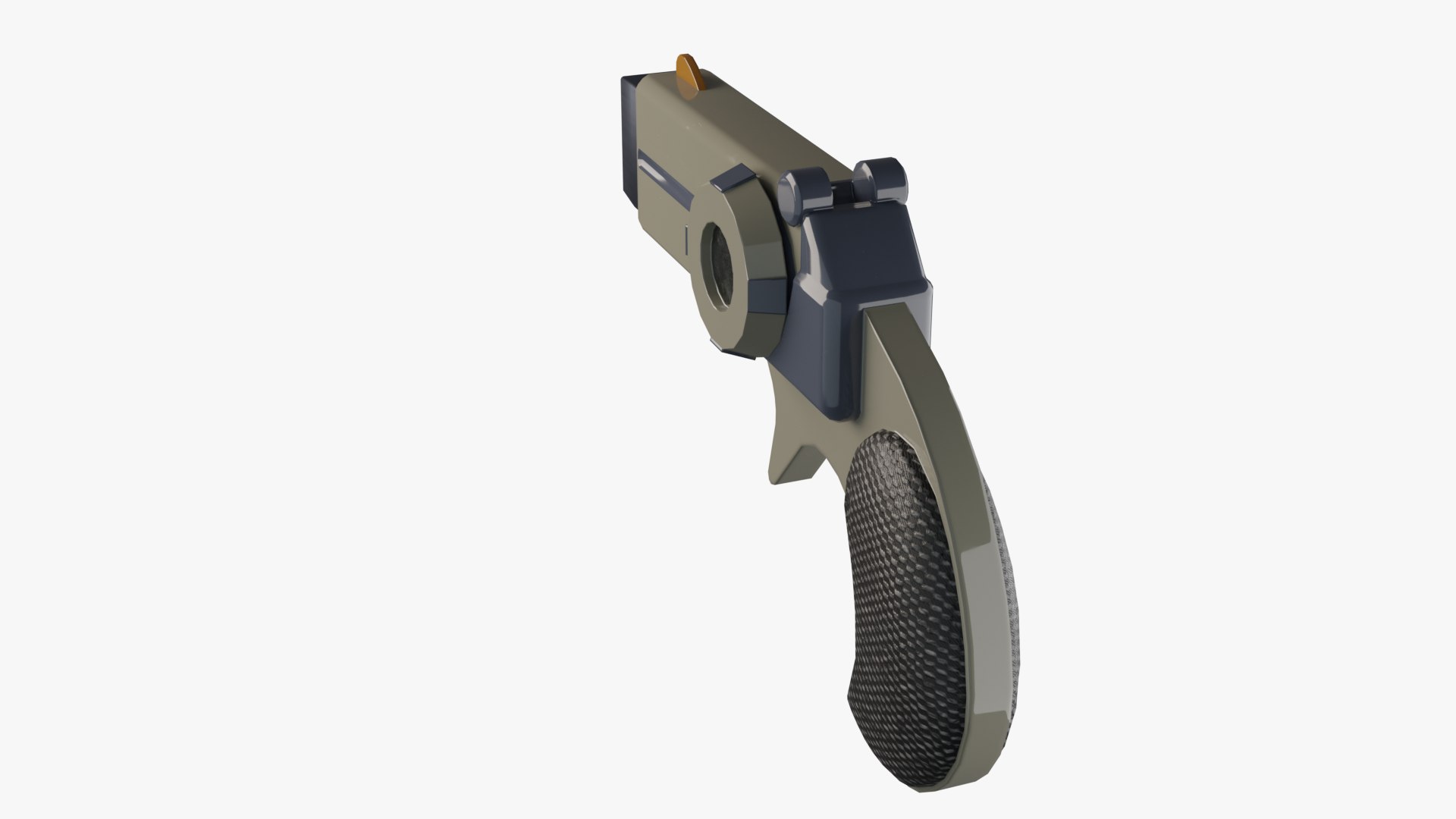 3D Sci-Fi Blaster Derringer Model - TurboSquid 2108098
