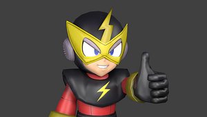 ELEC MAN - PBR - RIGGED
