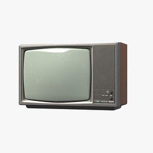 Vintage CRT Television