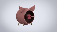 Nightstand pig