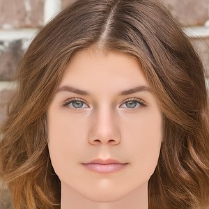 Lia McHugh Head - No Hair - Low poly head for game