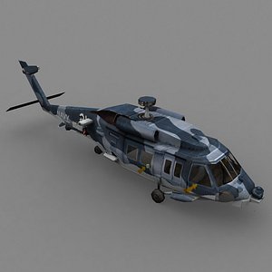 3d model blackhawk navy