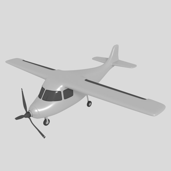 3ds stunt plane