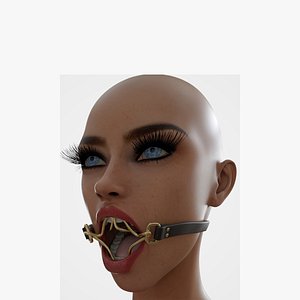 3D metal mouth gag for MONA