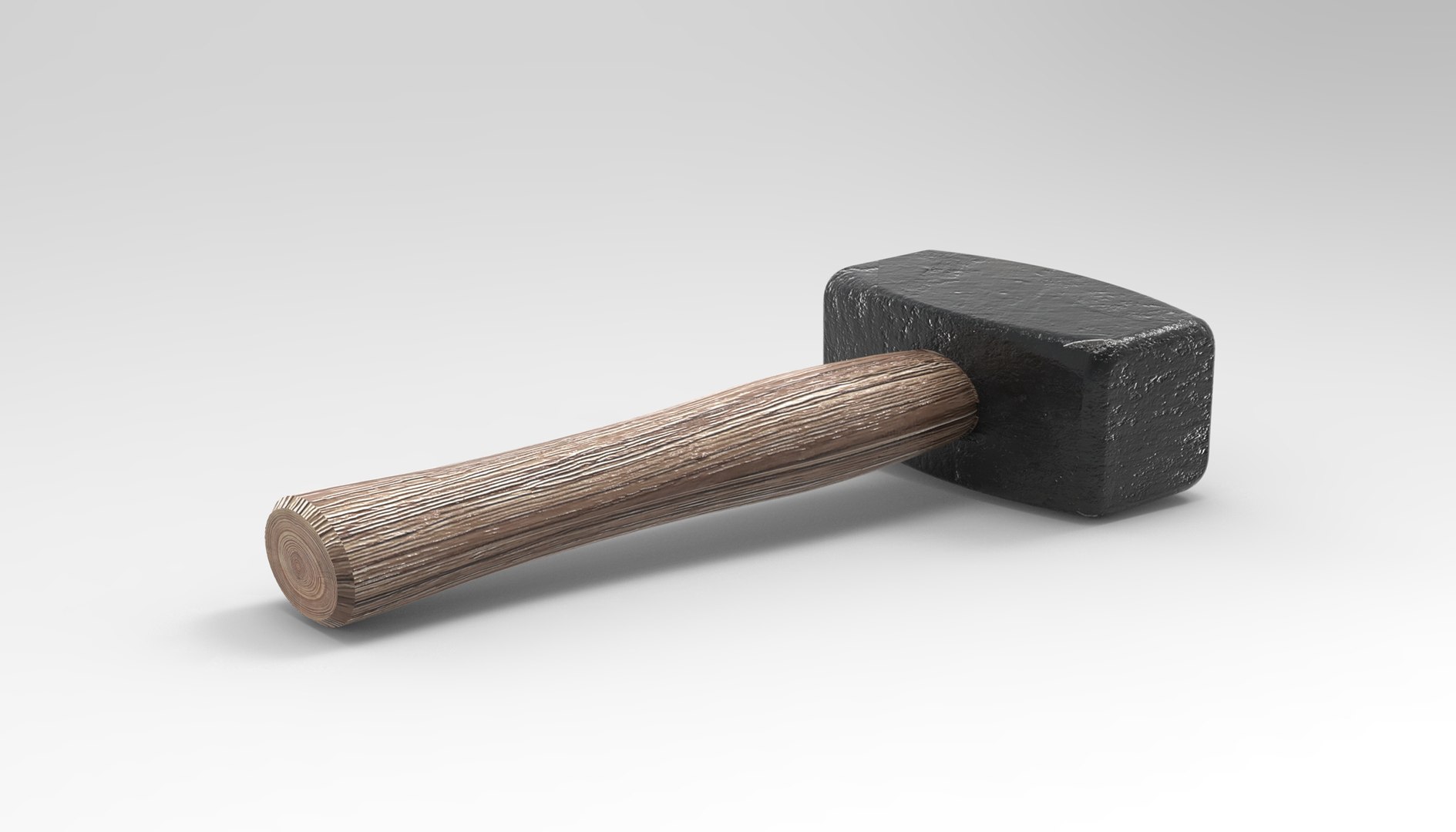 Blacksmith Lump Hammer 3D Model - TurboSquid 2218120