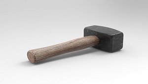 Blacksmith Lump Hammer 3D model