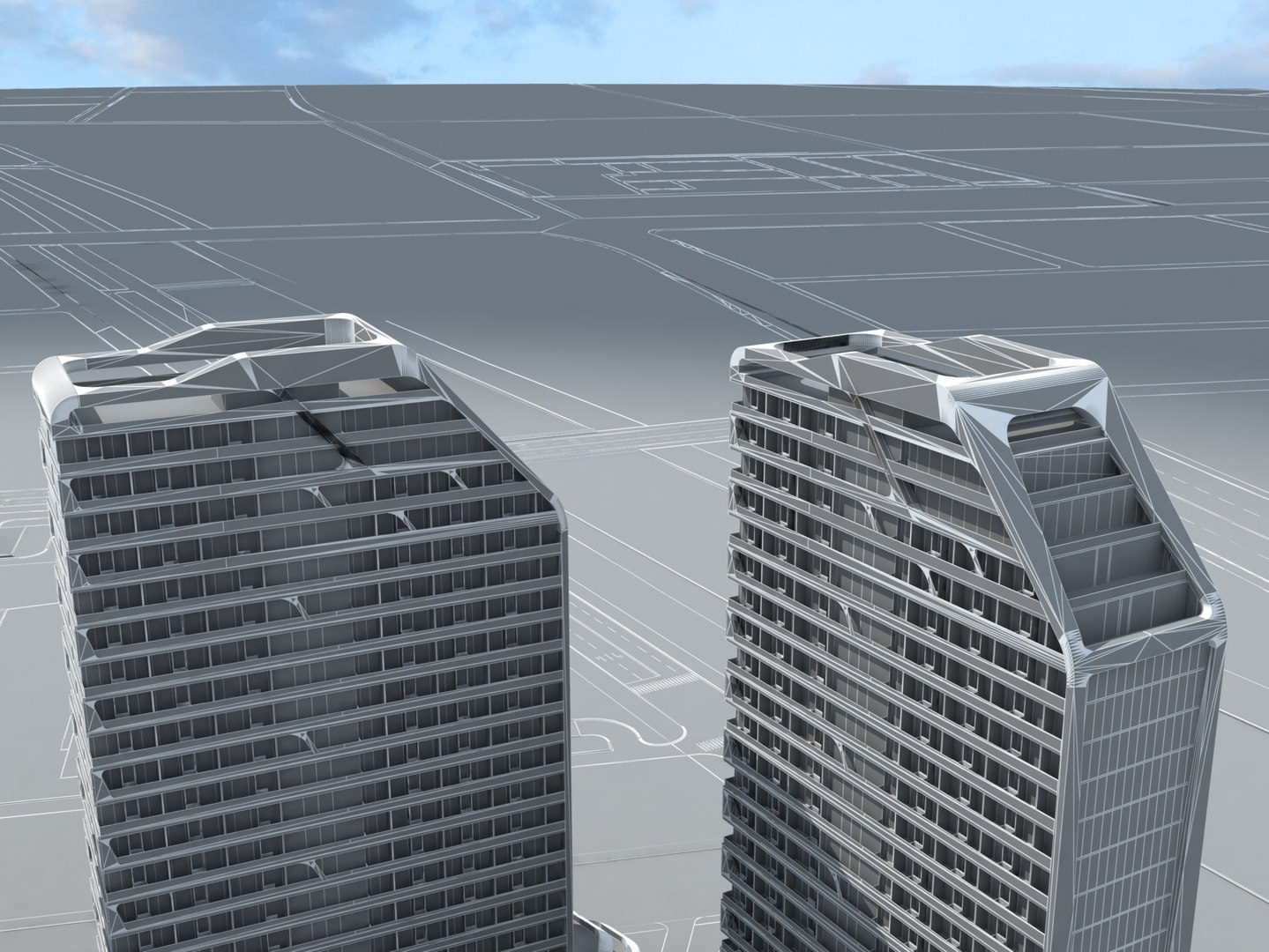 Cityscape 16 3D Model - TurboSquid 2075148
