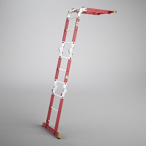 scaffold ladder 3d model