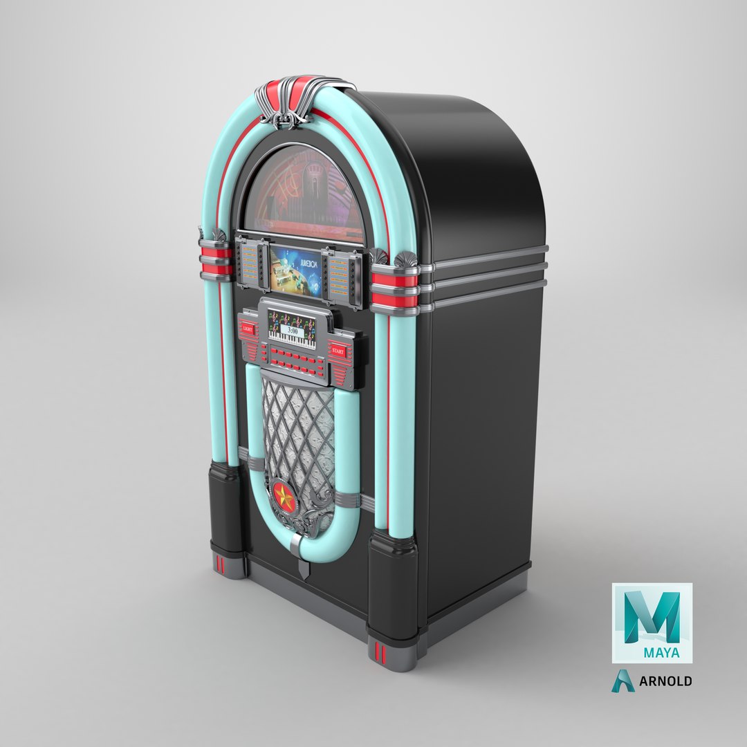 Detailed Jukebox 3D Model - TurboSquid 2209725
