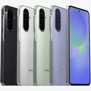 3D Samsung Galaxy A36 All Colors model