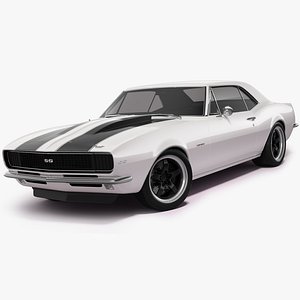 3D model Chevrolet Camaro 1967 Pro Touring