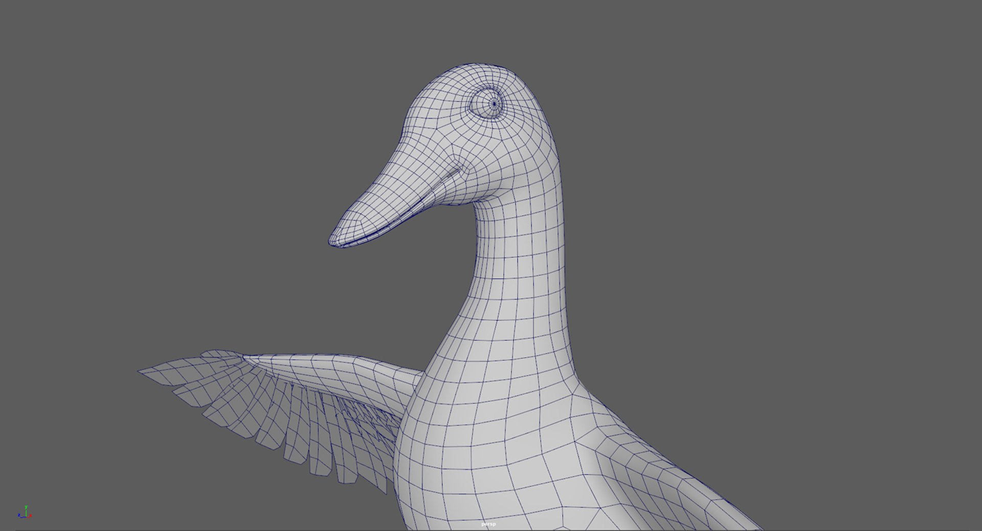 Stylized duck 3D - TurboSquid 1595440