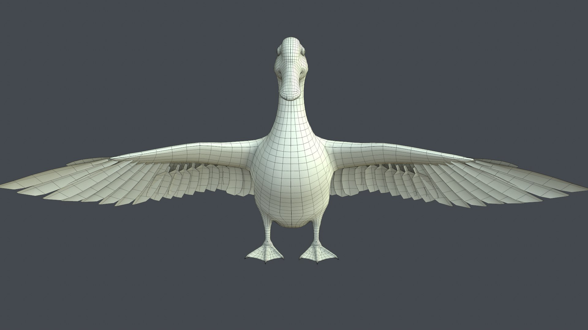 Stylized duck 3D - TurboSquid 1595440