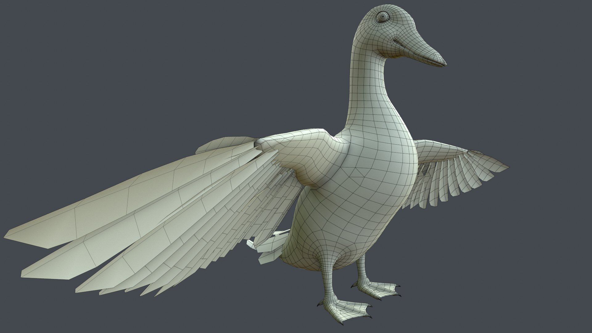 Stylized duck 3D - TurboSquid 1595440