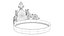 Medieval Royal Quin Crown