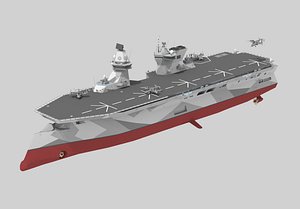 amphibious assault sci-fi 3D model
