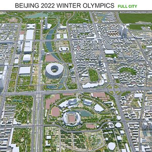 3D Beijing Winter Olympics model