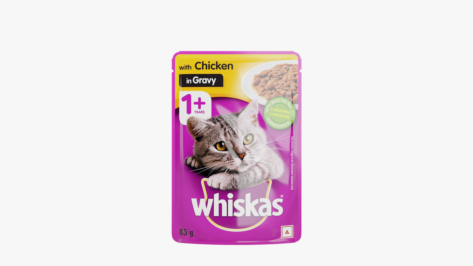 Whiskas Cat Food Wet 3D model TurboSquid 2170521