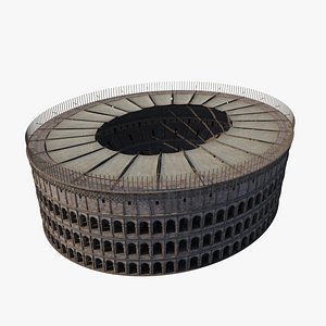 roman colosseum 3d model